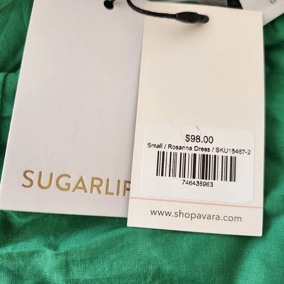 NWT Sugarlips Teal And green Patterned Maxi Dress - Picture 3 of 6